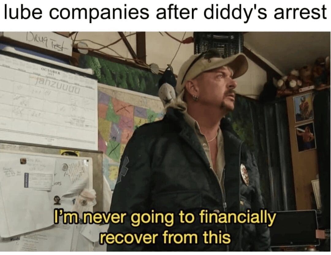 diddy memes, diddy baby oil memes, diddy freak off memes, Puff Daddy memes, freakoff memes, baby oil memes