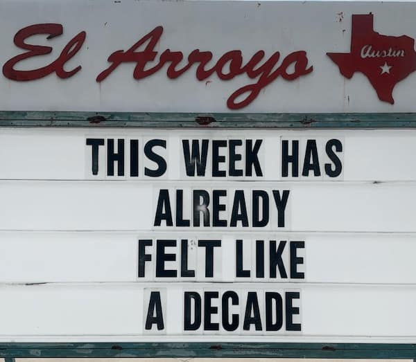 el arroyo, el arroyo signs, funny signs, funny restaurant signs, Restaurant Wit, Culinary Comedy