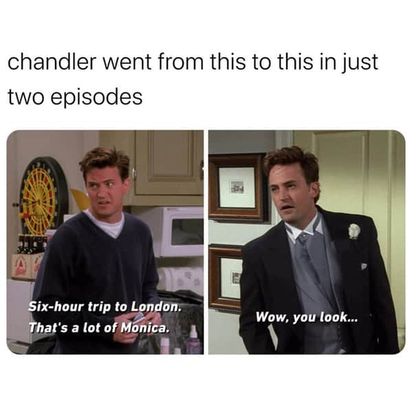 friends memes, funny friends moments, chandler memes, Memes about Friends TV show