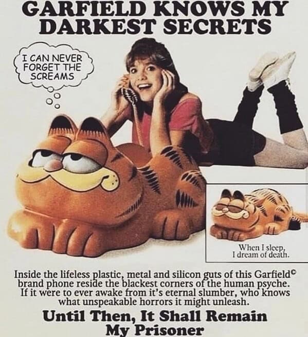 Garfield memes, Funny cat memes, Lasagna memes, Monday memes