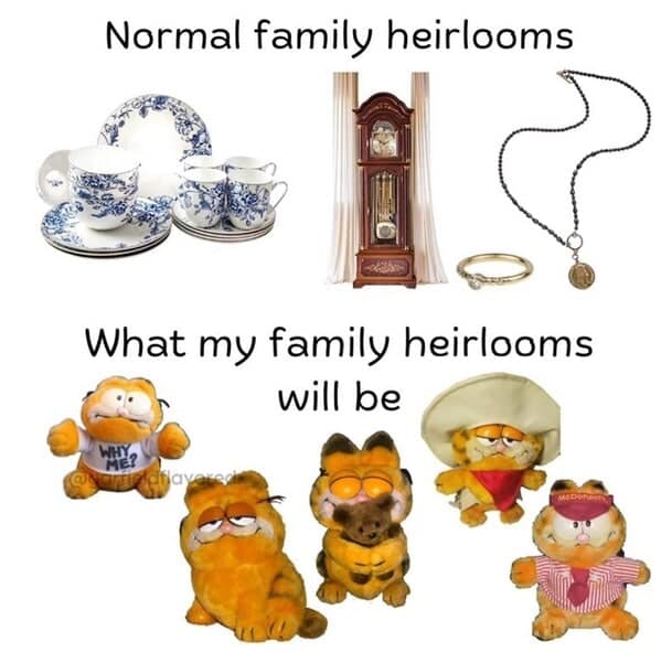 Garfield memes, Funny cat memes, Lasagna memes, Monday memes