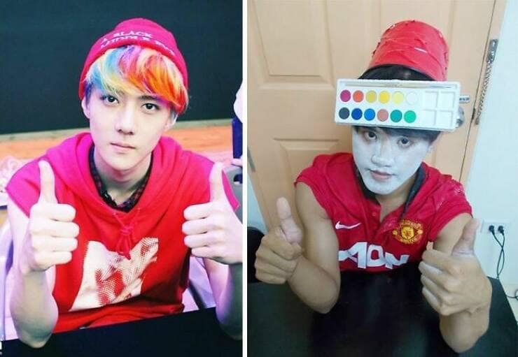 low cost cosplay, cheap cosplay, Get ready to laugh at these 40 hilarious Low Cost Cosplay pics from the king of cheap cosplay. Using everyday items and a lot of creativity