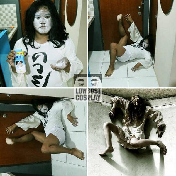 low cost cosplay, cheap cosplay, Get ready to laugh at these 40 hilarious Low Cost Cosplay pics from the king of cheap cosplay. Using everyday items and a lot of creativity