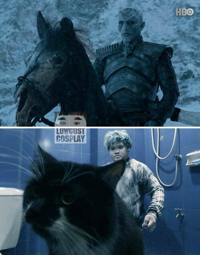 low cost cosplay, cheap cosplay, Get ready to laugh at these 40 hilarious Low Cost Cosplay pics from the king of cheap cosplay. Using everyday items and a lot of creativity