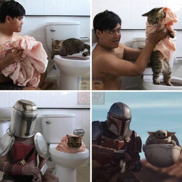 low cost cosplay, cheap cosplay, Get ready to laugh at these 40 hilarious Low Cost Cosplay pics from the king of cheap cosplay. Using everyday items and a lot of creativity