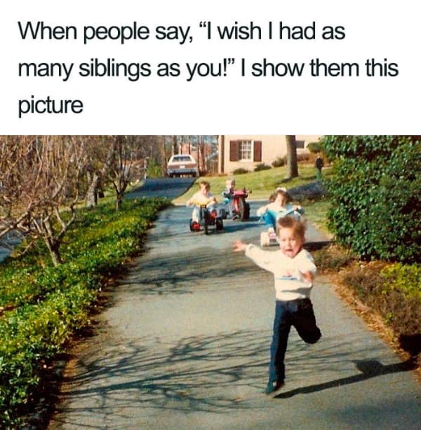 sibling memes, Funny Family Memes, Brother Sister Memes, Childhood Memories Memes, Sibling Humor, Family Shenanigans, Growing Up Memes