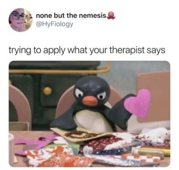 therapy memes, therapist memes