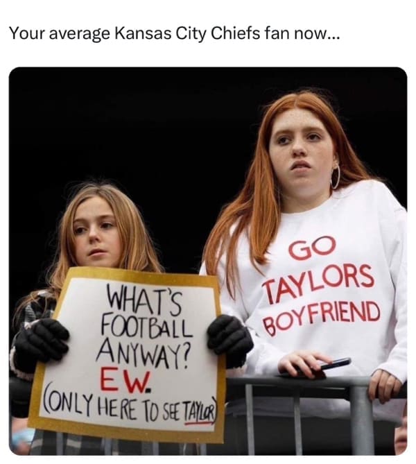 Your average Kansas City Chiefs fan now...