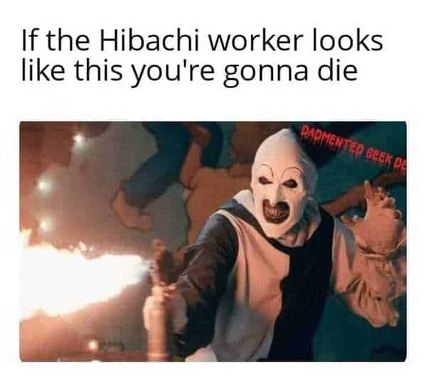 terrifier memes, terrifier 3 memes, art the clown memes, scary memes, dark humor memes, creepy clown memes