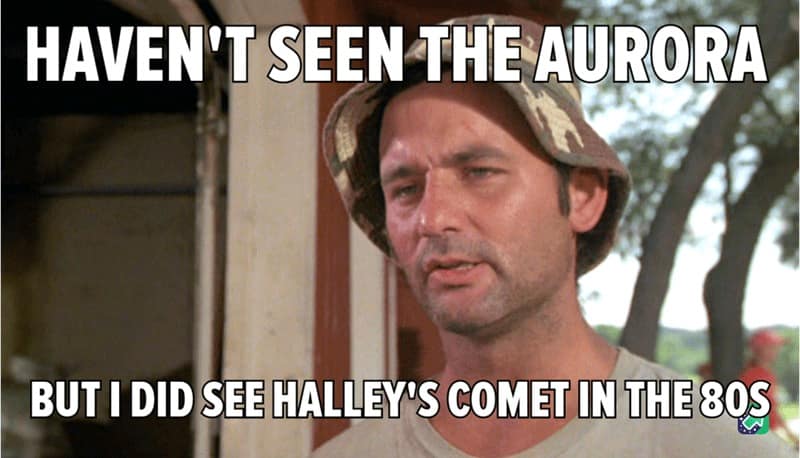 aurora borealis memes, northern lights memes, sky-watching memes, nature memes, stargazing memes, natural phenomenon memes, night sky memes, sky humor, celestial memes, Northern Lights humor