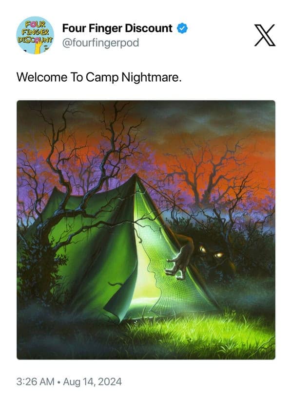 Welcome To Camp Nightmare.
