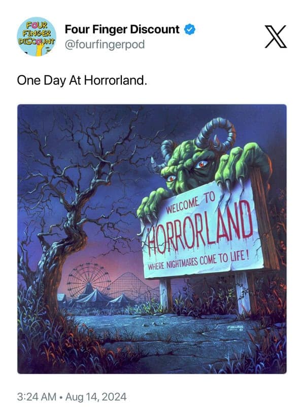 One Day At Horrorland.