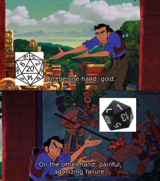 D&D memes, dnd memes, dungeons & dragons, Dungeons & Dragons memes, tabletop gaming memes, Dungeon Master memes, dice rolling memes, critical fail memes, DM jokes, tabletop gaming humor, D20 memes