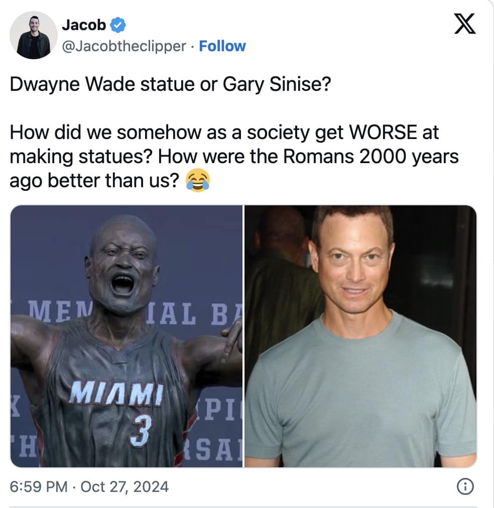 dwayne wade statue memes, d-wade statue memes, Dwayne Wade tribute memes, Dwayne Wade sculpture memes, D-Wade statue jokes, Dwayne Wade monument memes, NBA statue memes, Dwayne Wade bronze memes