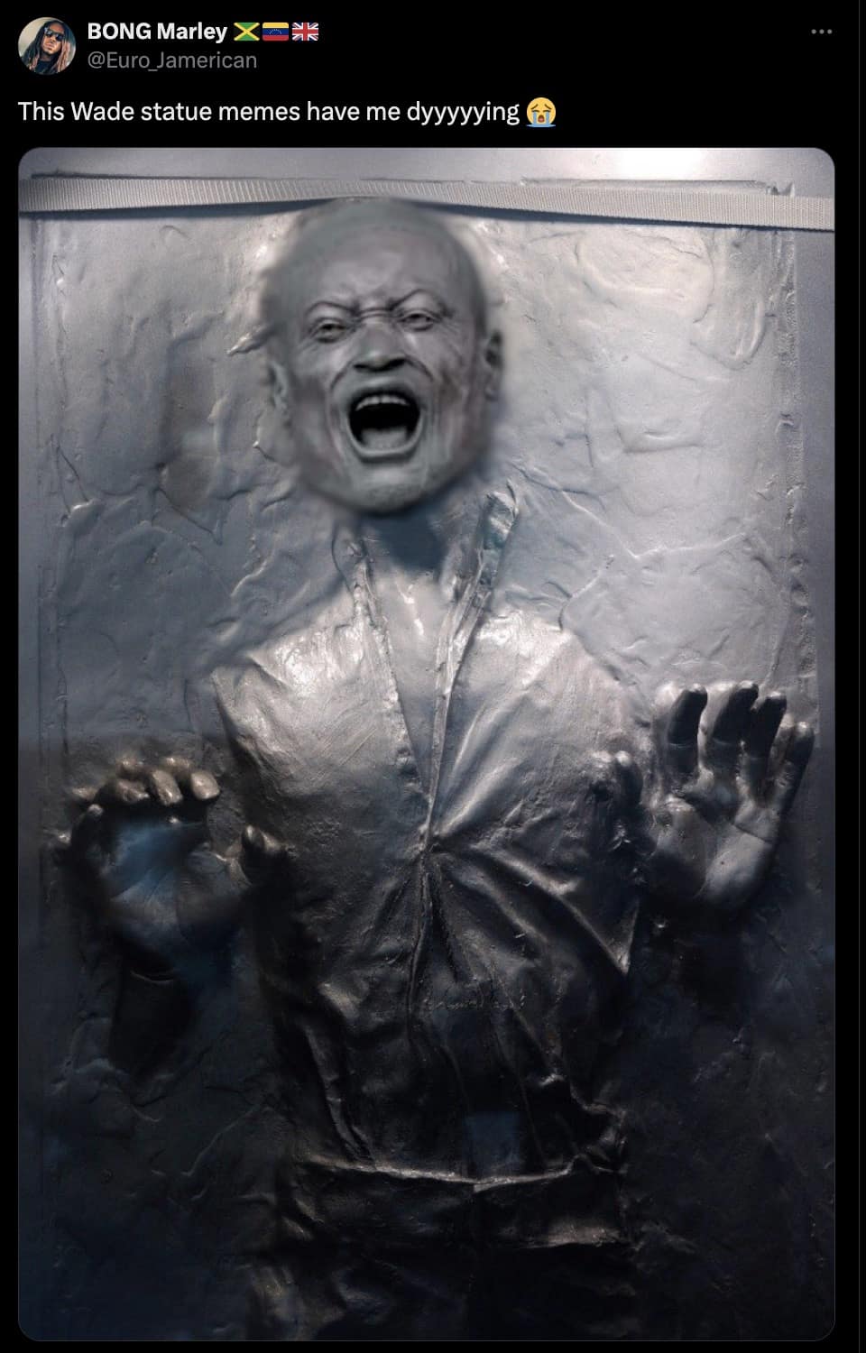 dwayne wade statue memes, d-wade statue memes, Dwayne Wade tribute memes, Dwayne Wade sculpture memes, D-Wade statue jokes, Dwayne Wade monument memes, NBA statue memes, Dwayne Wade bronze memes