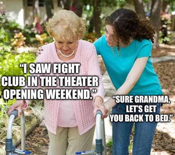 fight club memes, Tyler Durden memes, Jack and Tyler memes, first rule memes, film memes, classic movie memes, movie humor, Fight Club jokes, iconic film memes