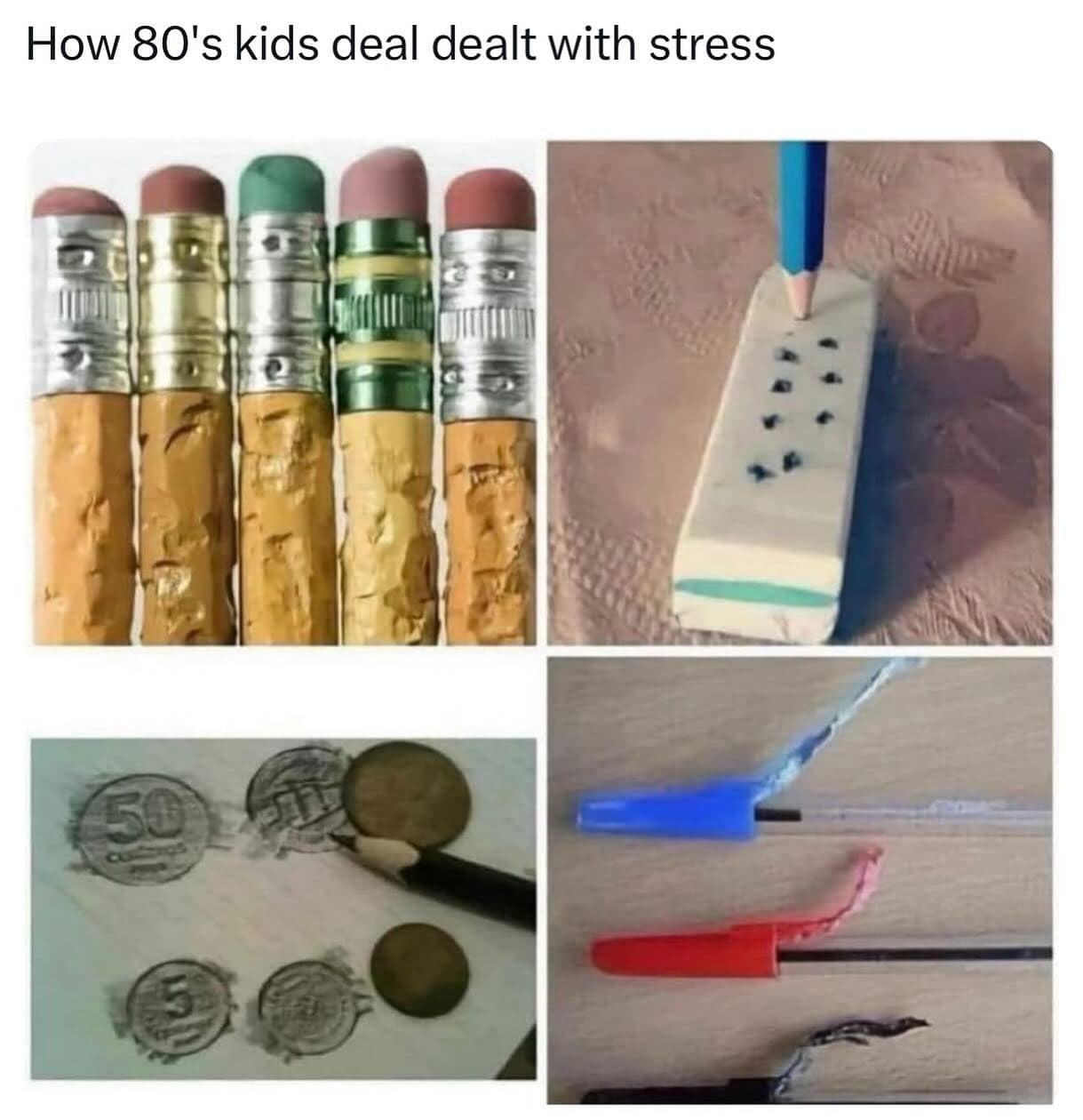 How 80's kids deal dealt with stress