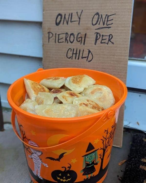 ONLY ONE PIEROGI PER CHILD