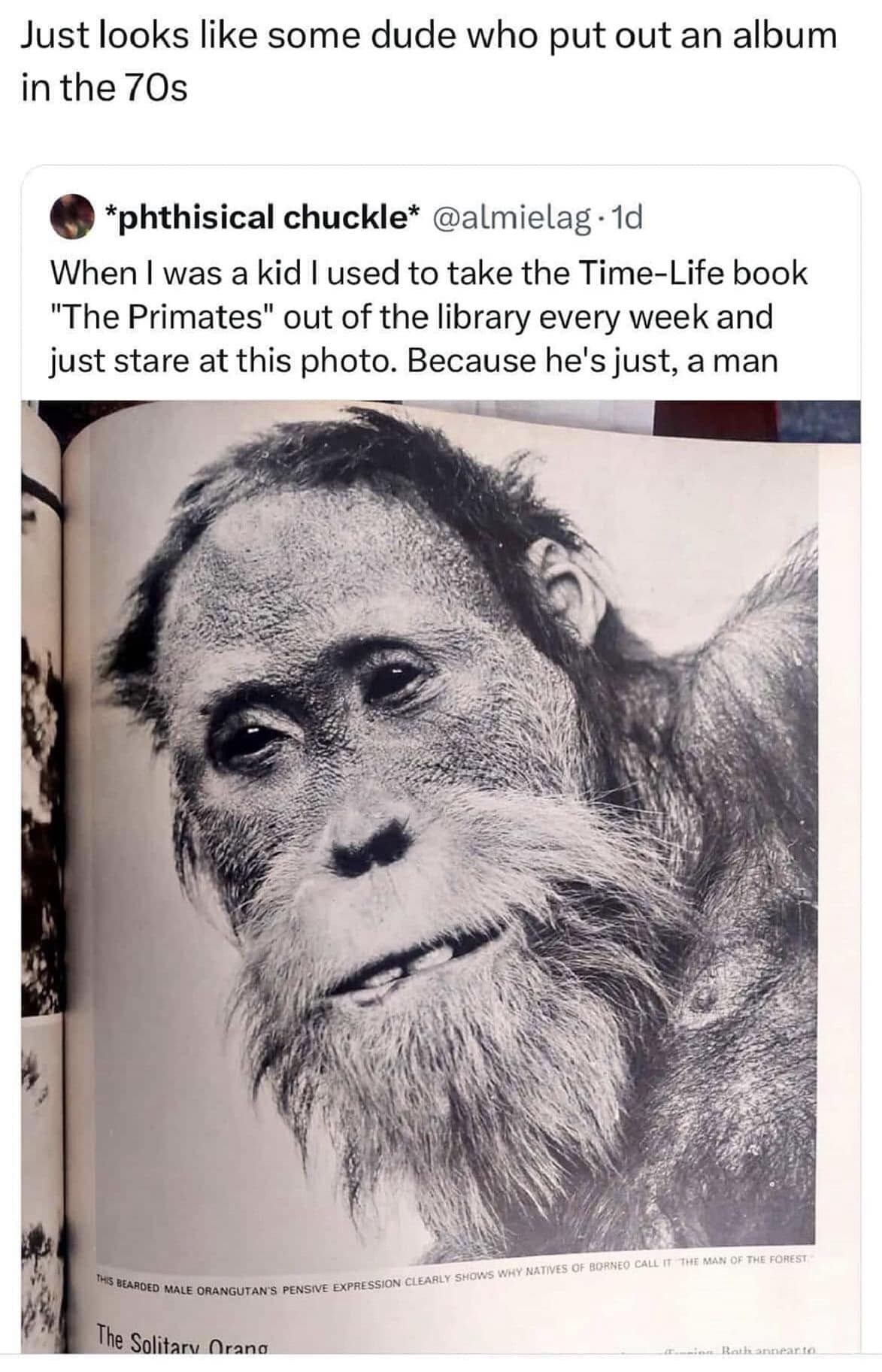 Just looks like some dude who put out an album in the 70s