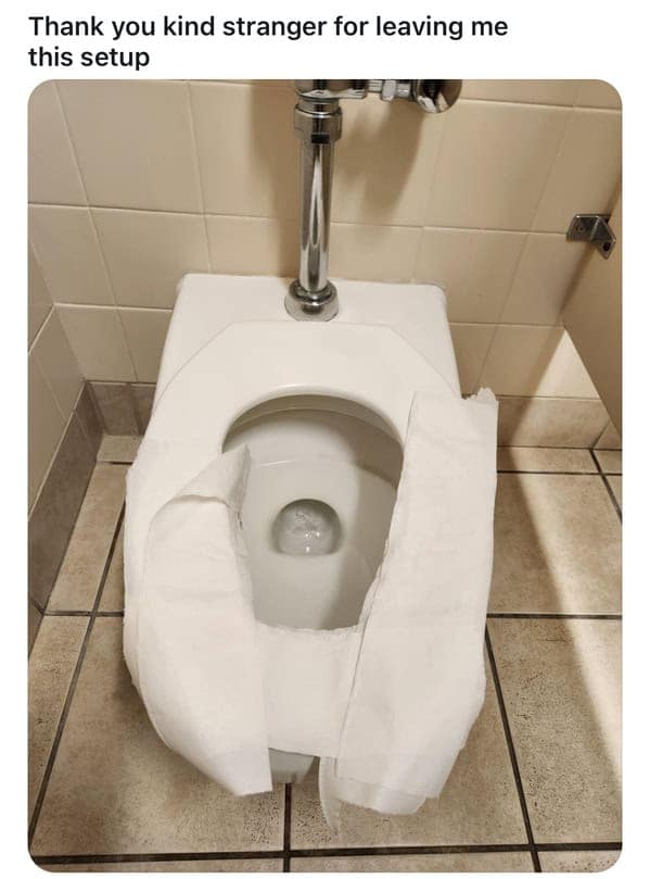 Thank you kind stranger for leaving me this setup