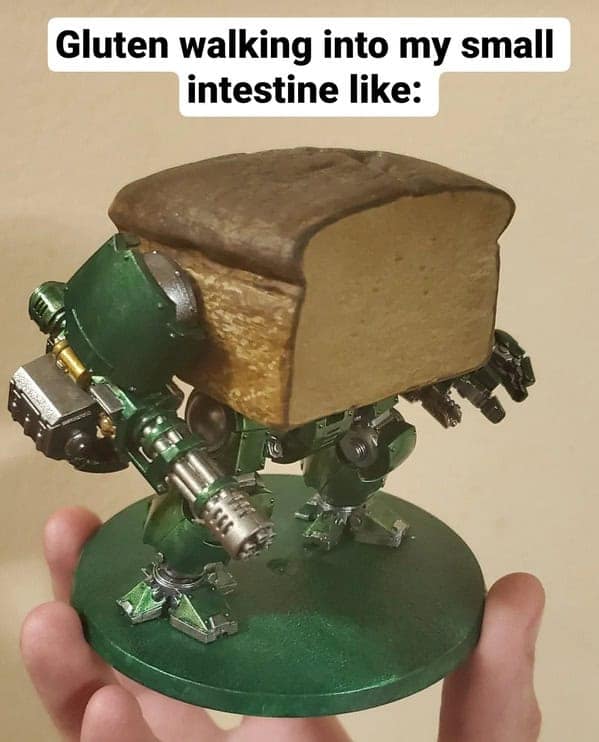 gluten free memes, gluten allergy memes, funny gluten-free jokes, gluten-free humor, food allergy memes, gluten intolerance memes, diet struggle memes, dietary restriction jokes, gluten-free struggles, healthy eating humor