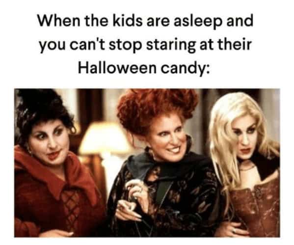 Halloween candy memes, Halloween treats, candy memes, trick-or-treat memes, sweet tooth humor, candy stash memes