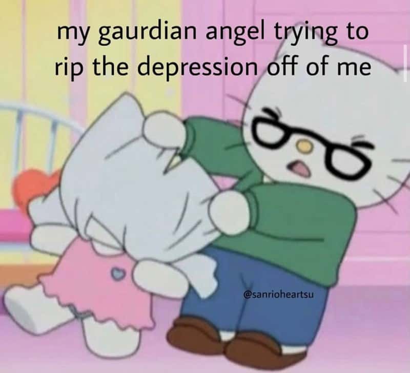 hello kitty memes, Sanrio memes, Hello Kitty funny memes, Hello Kitty humor, cute character memes, childhood nostalgia memes, fandom memes, adorable memes, nostalgic character humor, fandom jokes