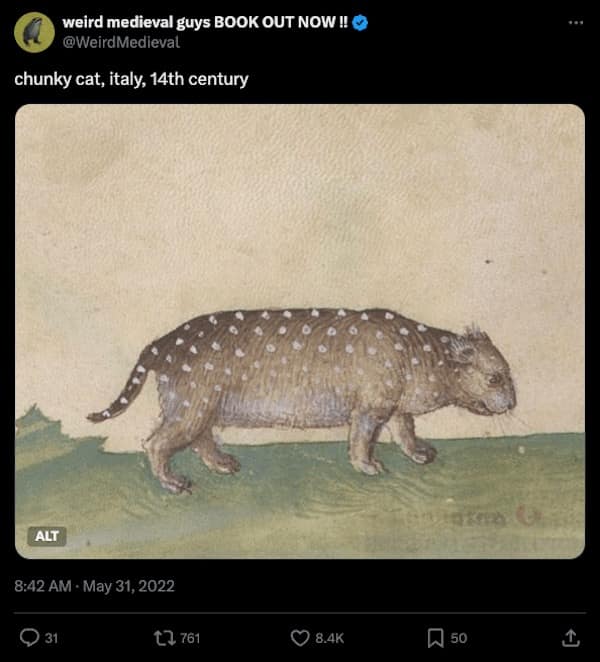 medieval animals, medieval art fails, medieval illustrations, strange historical depictions, historical art humor