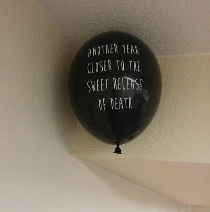 ANOTHER YEAR CLOSER TO THE SWEET RELEASE OF DEATA