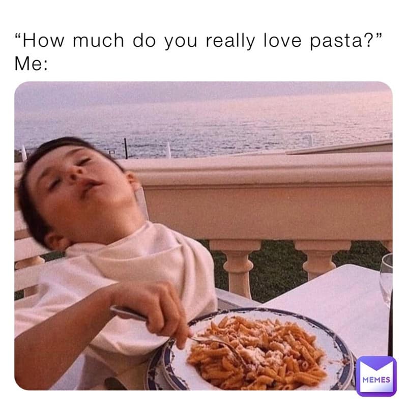 carb jokes, Italian food humor, national pasta day memes, spaghetti memes, mac and cheese memes, Italian cuisine humor, noodle memes, comfort food humor, pasta puns
