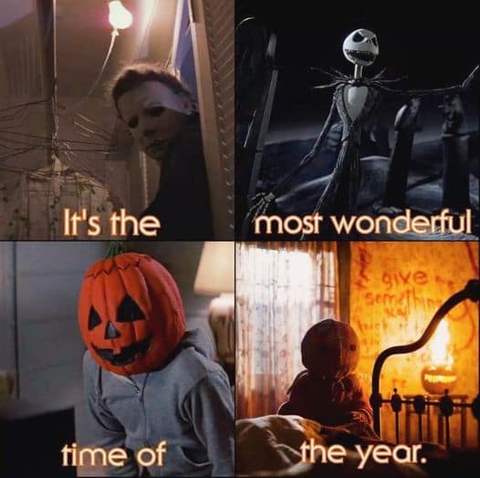 spooky season memes, spooky memes, spookyseason memes, October memes, haunted house memes, Halloween costume memes, scary movie memes