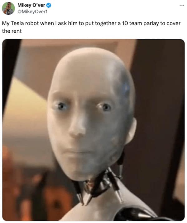 tesla AI robot memes, robot memes, Tesla memes, AI humor, technology memes, AI jokes, robot humor, tech jokes, AI memes, funny robot memes