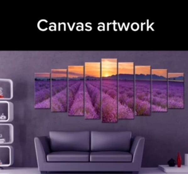Canvas artwork