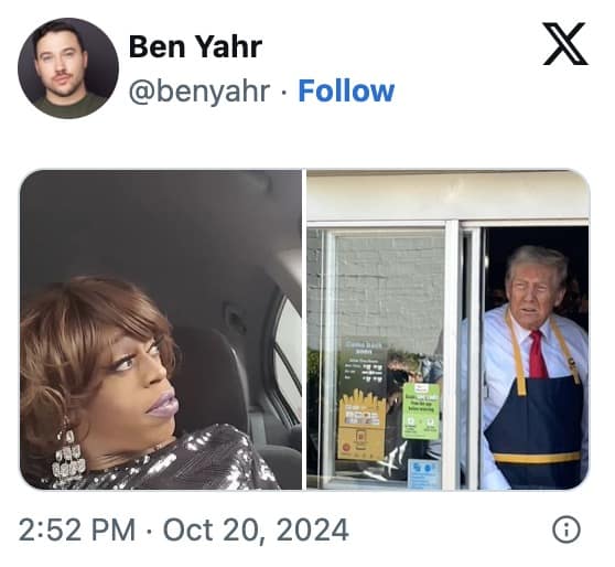 Trump working at mcdonald's memes, Trump mcdonald's memes, Trump fast food memes, Trump McDonald's jokes, Trump drive-thru memes, Trump burger memes, Trump McDonald's parody, Trump fast food stunt memes