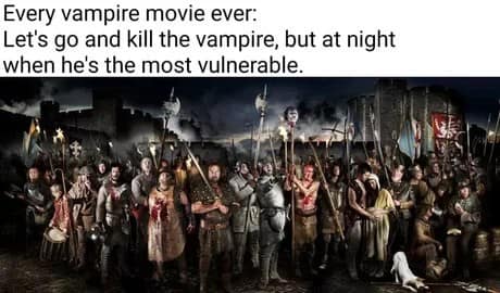 vampire memes, funny vampire images, Halloween humor, Halloween memes, spooky memes, Dracula humor