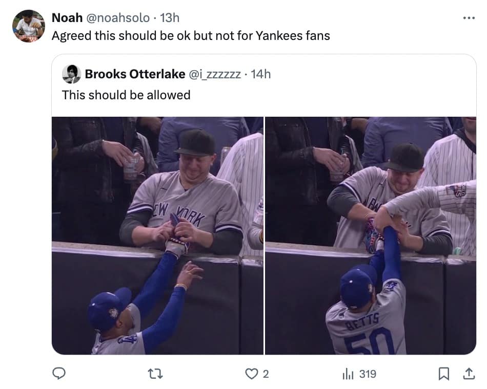 yankees fan interference memes, bronx bedlam, Yankees viral moment memes, Yankees fan chaos memes, Yankees outfield interference memes, World Series fan interference memes, MLB fan interference memes, baseball fan interference memes, World Series viral memes