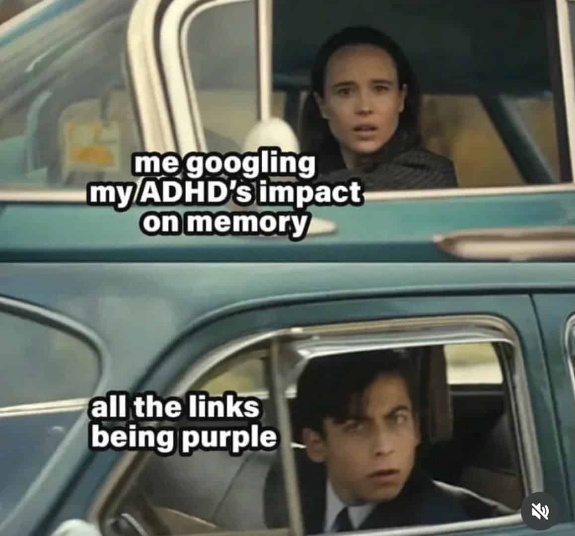 adhd memes, focus memes, distraction memes, attention span memes, hyper-fixation memes, productivity memes, motivation memes, scattered brain memes, focus struggle memes