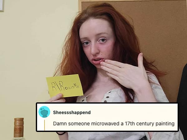 Damn someone microwaved a 17th century painting