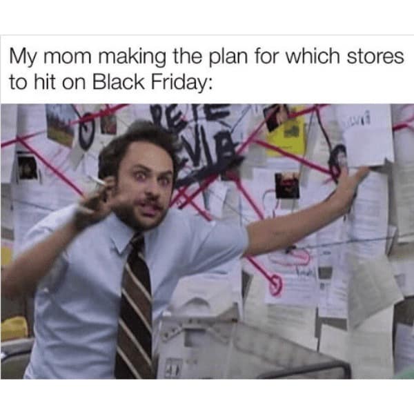 Black Friday meme, Shopping fails: retail fails, purchase fails, consumer fails