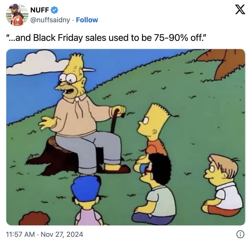 Black Friday meme, Shopping fails: retail fails, purchase fails, consumer fails