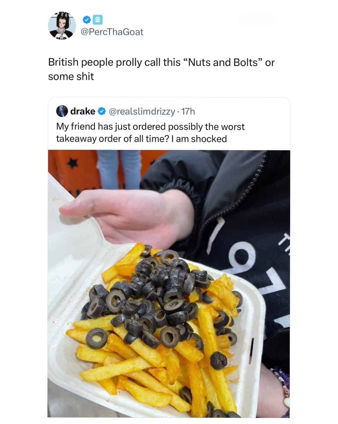 British people prolly call this "Nuts and Bolts" or some