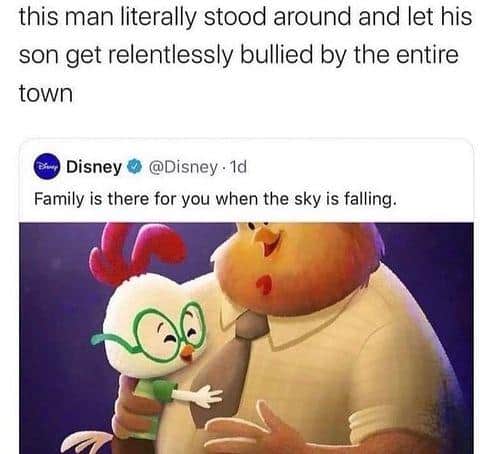 this man literally stood around and let his son get relentlessly bullied by the entire town