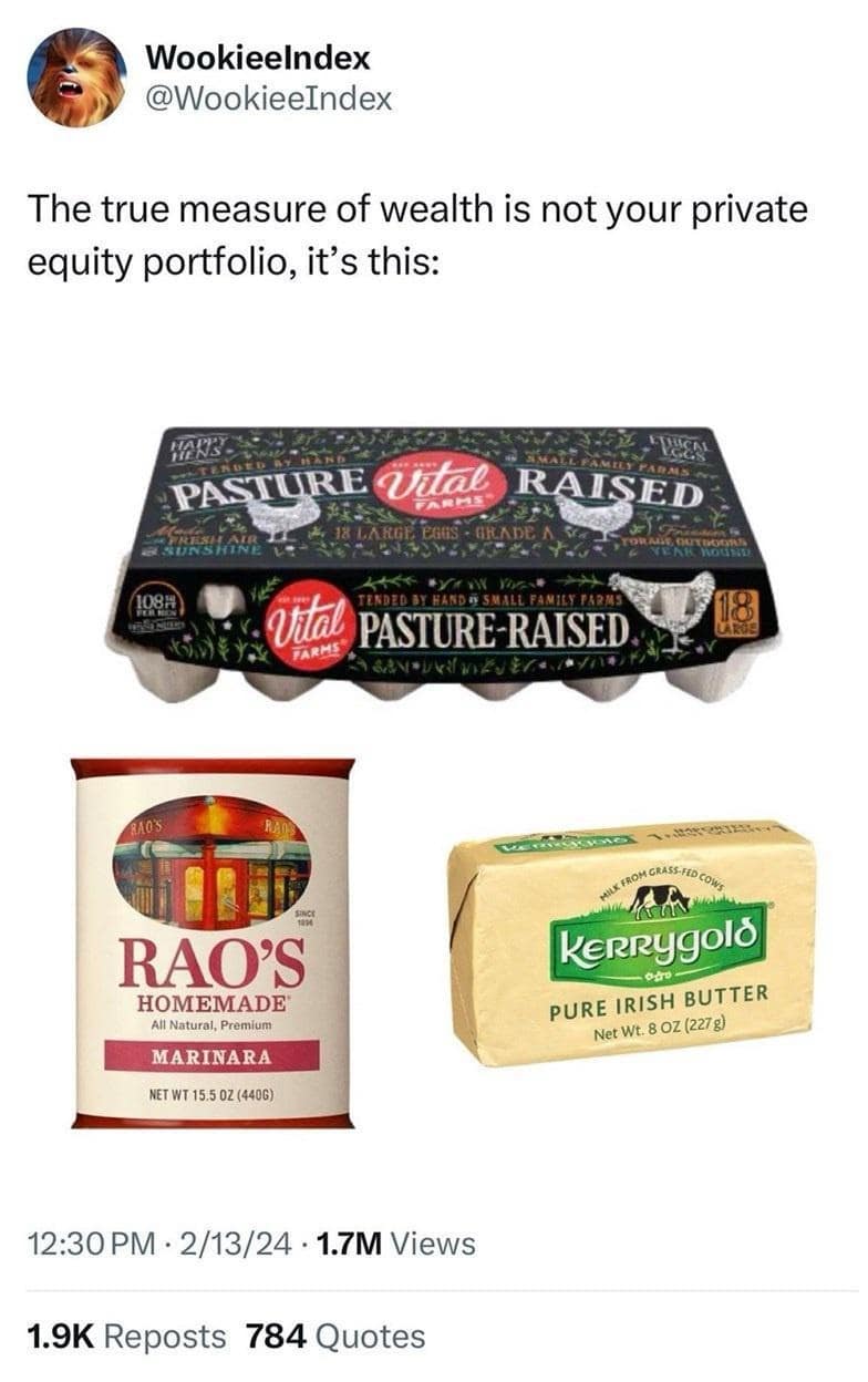 The true measure of wealth is not your private equity portfolio, it's this: