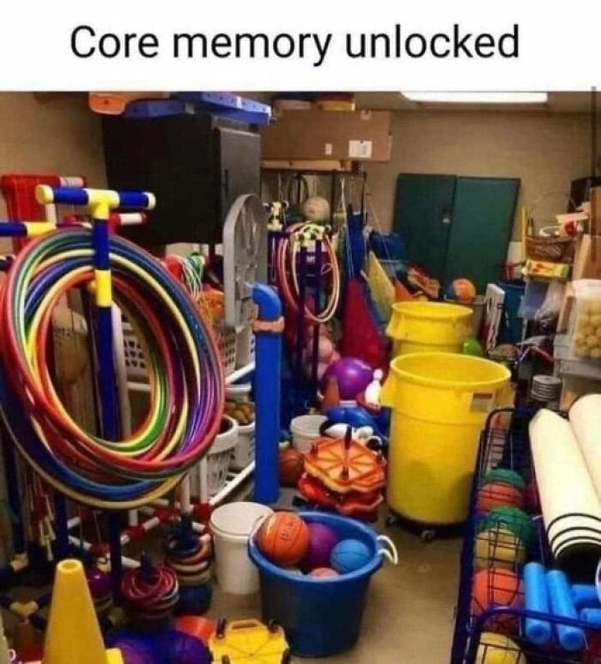 Core memory unlocked