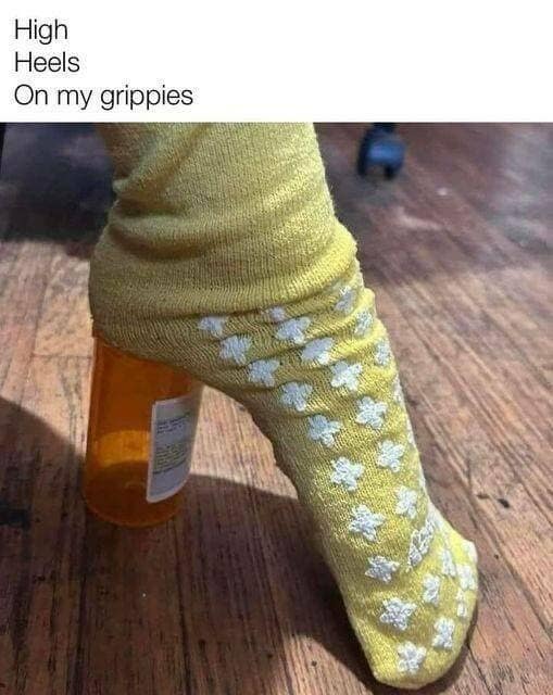 High Heels On my grippies