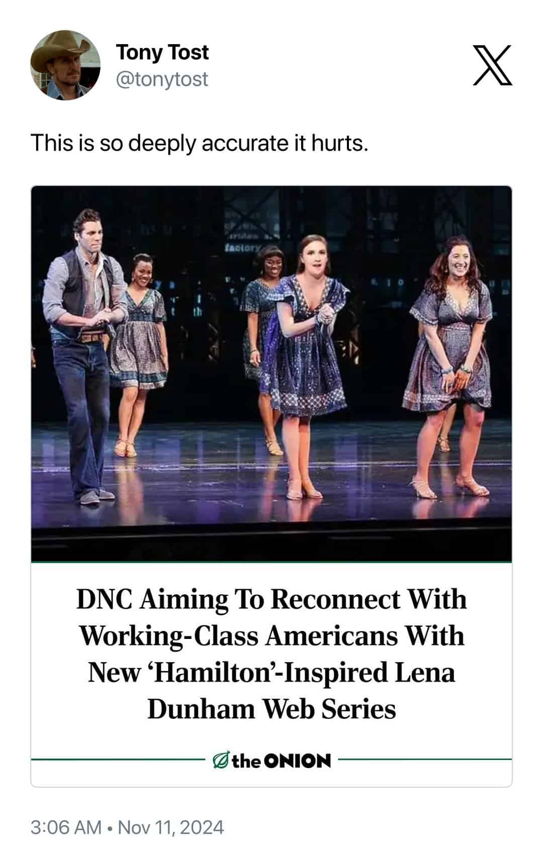 DNC Aiming To Reconnect With Working-Class Americans With New 'Hamilton'-Inspired Lena Dunham Web Series