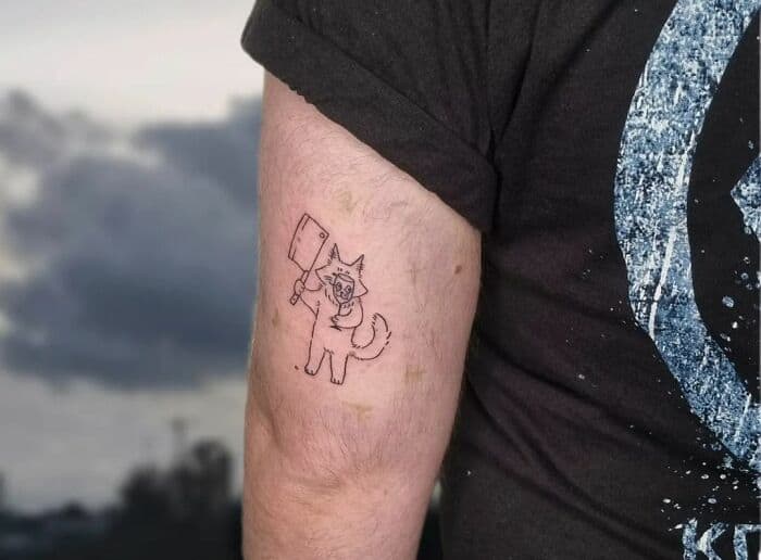funny tattoos, humorous tattoos, amusing tattoos, comedy tattoos, creative tattoos, unique tattoos, clever tattoos