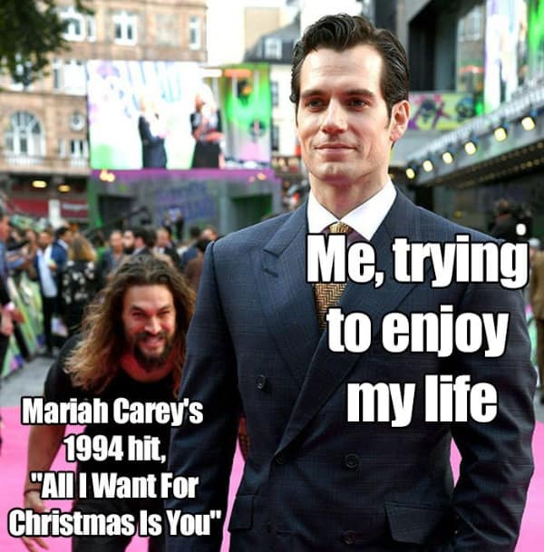 Mariah Carey's 1994 hit, "AM I Want For Christmas Is You"