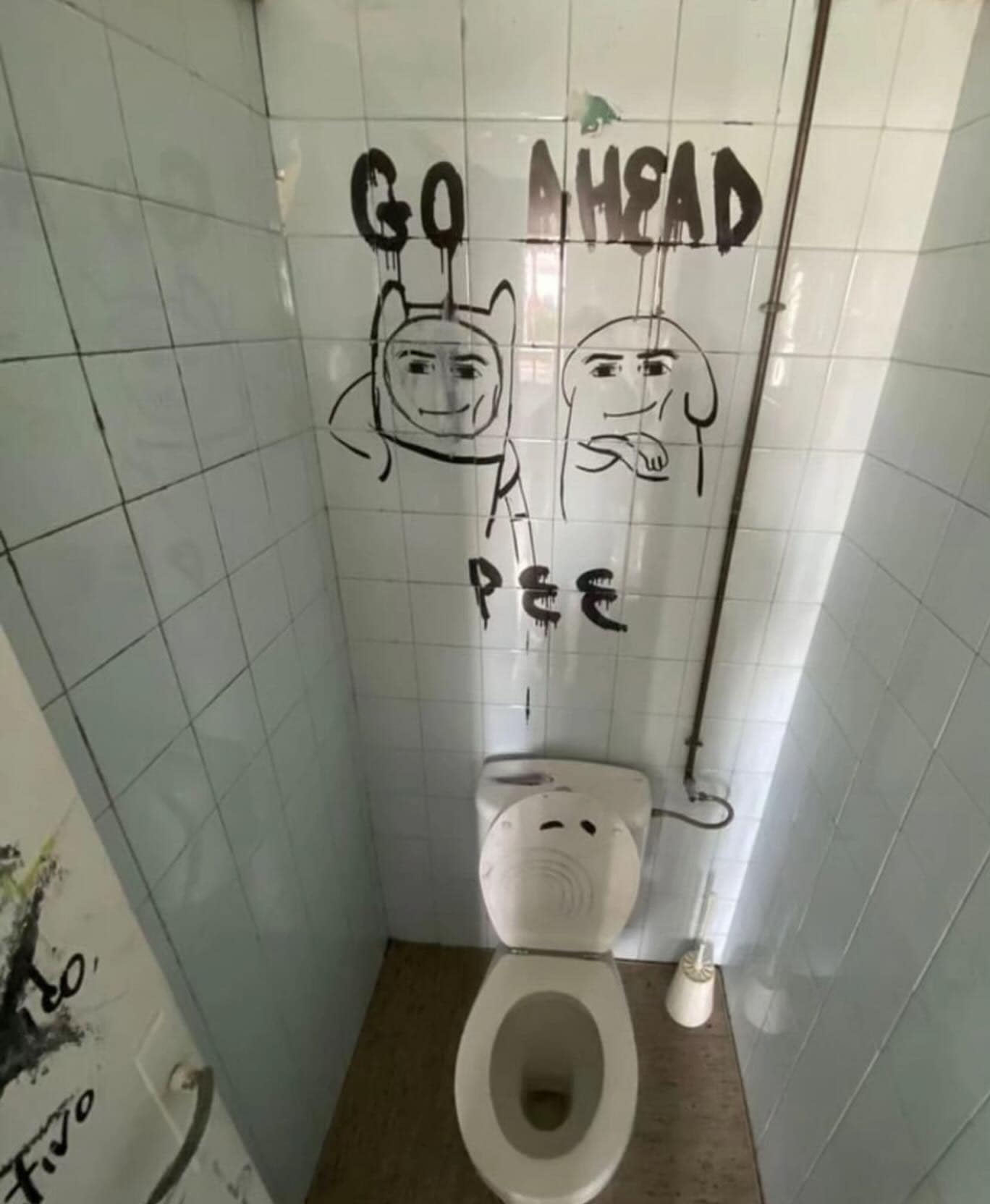 GO AHEAD PEE
