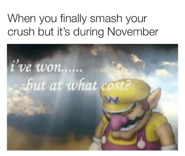 no nut november memes, nnn memes, NNN memes, no nut challenge memes, november memes, self-control memes, challenge memes, funny internet challenges, endurance memes, humorous trends
